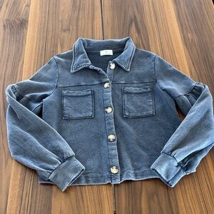 T.La sweatshirt Jacket From Anthropologie size Small